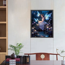 Load image into Gallery viewer, Butterfly Fairy Girl 40*50CM(Picture) Full Round Drill Diamond Painting
