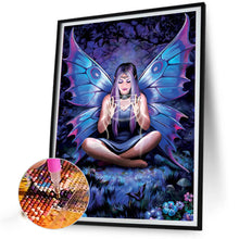 Load image into Gallery viewer, Butterfly Fairy Girl 40*55CM(Picture) Full Round Drill Diamond Painting
