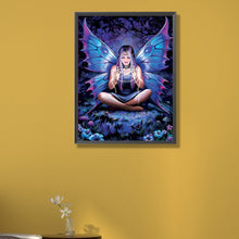 Load image into Gallery viewer, Butterfly Fairy Girl 40*55CM(Picture) Full Round Drill Diamond Painting
