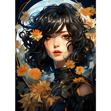 Load image into Gallery viewer, Flower Girl 40*55CM(Picture) Full Round Drill Diamond Painting
