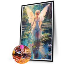 Load image into Gallery viewer, Butterfly Fairy Girl 40*60CM(Picture) Full Round Drill Diamond Painting
