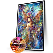 Load image into Gallery viewer, Butterfly Fairy Girl 40*60CM(Picture) Full Round Drill Diamond Painting

