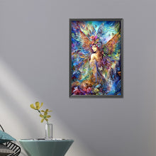Load image into Gallery viewer, Butterfly Fairy Girl 40*60CM(Picture) Full Round Drill Diamond Painting
