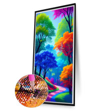 Load image into Gallery viewer, Color Tree 40*70CM(Picture) Full Round Drill Diamond Painting
