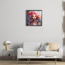 Load image into Gallery viewer, Pink Beauty 40*40CM(Picture) Full Square Drill Diamond Painting
