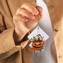 Load image into Gallery viewer, Double Sided Diamond Art Ornament Special Shape Owl (6PCS Odd Pumpkin)
