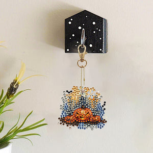 Double Sided Diamond Art Ornament Special Shape Owl (6PCS Odd Pumpkin)