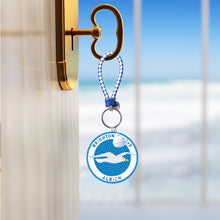 Load image into Gallery viewer, Double Sided Full Drill Keyring Diamond Keychains Pendant (Brighton FC)
