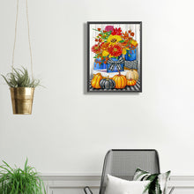Load image into Gallery viewer, Thanksgiving Pumpkin Herbs 30*40CM(Canvas) Partial Special Shaped Drill Diamond Painting
