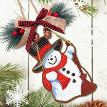 Load image into Gallery viewer, Diamond Painting Christmas Charms (Christmas Snowman 05)
