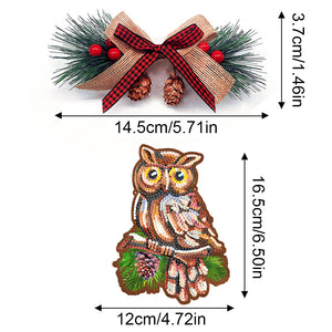 Diamond Painting Christmas Charms (Owls 08)