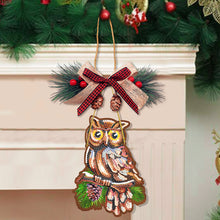 Load image into Gallery viewer, Diamond Painting Christmas Charms (Owls 08)
