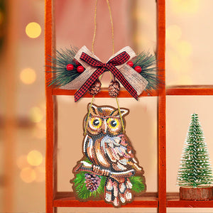 Diamond Painting Christmas Charms (Owls 08)