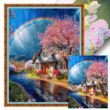Load image into Gallery viewer, Scenery (50*65CM ) 11CT 3 Stamped Cross Stitch
