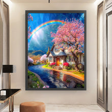 Load image into Gallery viewer, Scenery (50*65CM ) 11CT 3 Stamped Cross Stitch
