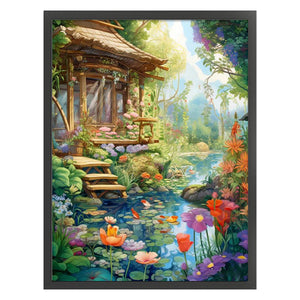 Scenery (50*65CM ) 11CT 3 Stamped Cross Stitch