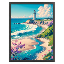 Load image into Gallery viewer, Lighthouse (50*65CM ) 11CT 3 Stamped Cross Stitch
