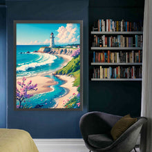 Load image into Gallery viewer, Lighthouse (50*65CM ) 11CT 3 Stamped Cross Stitch
