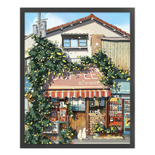 Load image into Gallery viewer, Cafe (50*60CM ) 11CT 3 Stamped Cross Stitch
