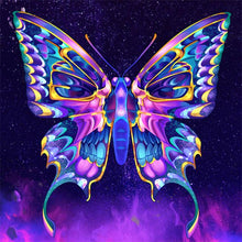 Load image into Gallery viewer, Butterfly 40*40CM(Picture) Full Round Drill Diamond Painting

