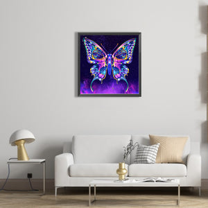 Butterfly 40*40CM(Picture) Full Round Drill Diamond Painting