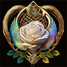 Load image into Gallery viewer, Rose Heart 40*40CM(Picture) Full Round Drill Diamond Painting

