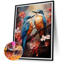 Load image into Gallery viewer, Paint Watercolor Bird 30*40CM(Canvas) Full Round Drill Diamond Painting
