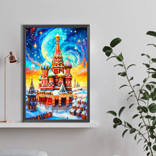 Load image into Gallery viewer, Snow Castle 40*60CM(Canvas) Full Round Drill Diamond Painting
