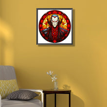 Load image into Gallery viewer, Glass Halloween Vampire 50*50CM(Canvas) Full Round Drill Diamond Painting

