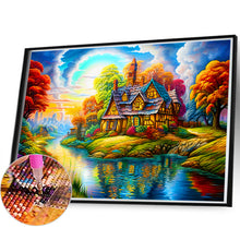 Load image into Gallery viewer, Country Manor 60*40CM(Canvas) Full Round Drill Diamond Painting
