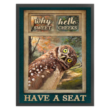 Load image into Gallery viewer, Owls (40*55CM ) 11CT 3 Stamped Cross Stitch
