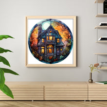 Load image into Gallery viewer, Castles (25*25CM ) 18CT 2 Stamped Cross Stitch
