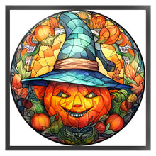 Load image into Gallery viewer, Pumpkins (25*25CM ) 18CT 2 Stamped Cross Stitch
