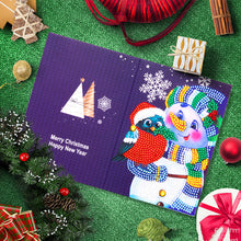 Load image into Gallery viewer, 8PCS DIY Diamond Painting Card Special Shape Xmas Atmosphere (#2)
