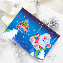 Load image into Gallery viewer, 16PCS DIY Diamond Painting Card Special Shape Xmas Atmosphere (#3)

