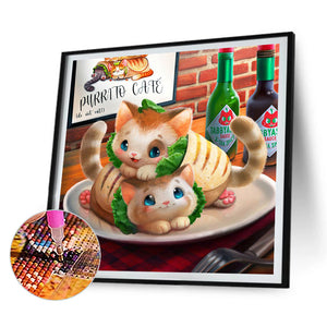 Sweet Animals 30*30CM(Canvas) Full Round Drill Diamond Painting