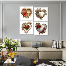 Load image into Gallery viewer, Flowers Of Love 30*30CM(Canvas) Full Round Drill Diamond Painting
