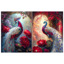 Load image into Gallery viewer, Gorgeous Peacock 30*40CM(Canvas) Full Round Drill Diamond Painting
