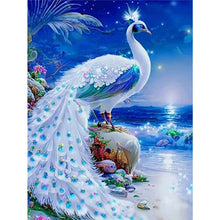 Load image into Gallery viewer, Gorgeous Peacock 30*40CM(Canvas) Full Round Drill Diamond Painting
