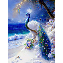 Load image into Gallery viewer, Gorgeous Peacock 30*40CM(Canvas) Full Round Drill Diamond Painting
