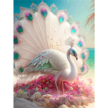 Load image into Gallery viewer, Gorgeous Peacock 30*40CM(Canvas) Full Round Drill Diamond Painting
