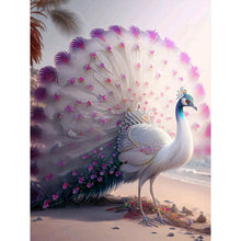 Load image into Gallery viewer, Gorgeous Peacock 30*40CM(Canvas) Full Round Drill Diamond Painting
