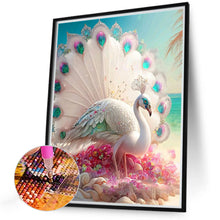 Load image into Gallery viewer, Gorgeous Peacock 30*40CM(Canvas) Full Round Drill Diamond Painting
