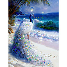 Load image into Gallery viewer, Gorgeous Peacock 30*40CM(Canvas) Full Round Drill Diamond Painting
