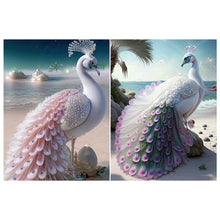Load image into Gallery viewer, Gorgeous Peacock 30*40CM(Canvas) Full Round Drill Diamond Painting
