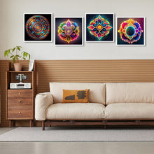 Load image into Gallery viewer, Colorful Mandala 30*30CM(Canvas) Full Round Drill Diamond Painting
