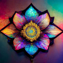 Load image into Gallery viewer, Colorful Mandala 30*30CM(Canvas) Full Round Drill Diamond Painting
