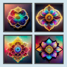 Load image into Gallery viewer, Colorful Mandala 30*30CM(Canvas) Full Round Drill Diamond Painting
