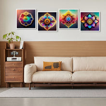 Load image into Gallery viewer, Colorful Mandala 30*30CM(Canvas) Full Round Drill Diamond Painting
