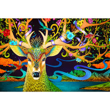 Load image into Gallery viewer, Ukiyo-E Four Seasons Deer 60*40CM(Canvas) Full Round Drill Diamond Painting
